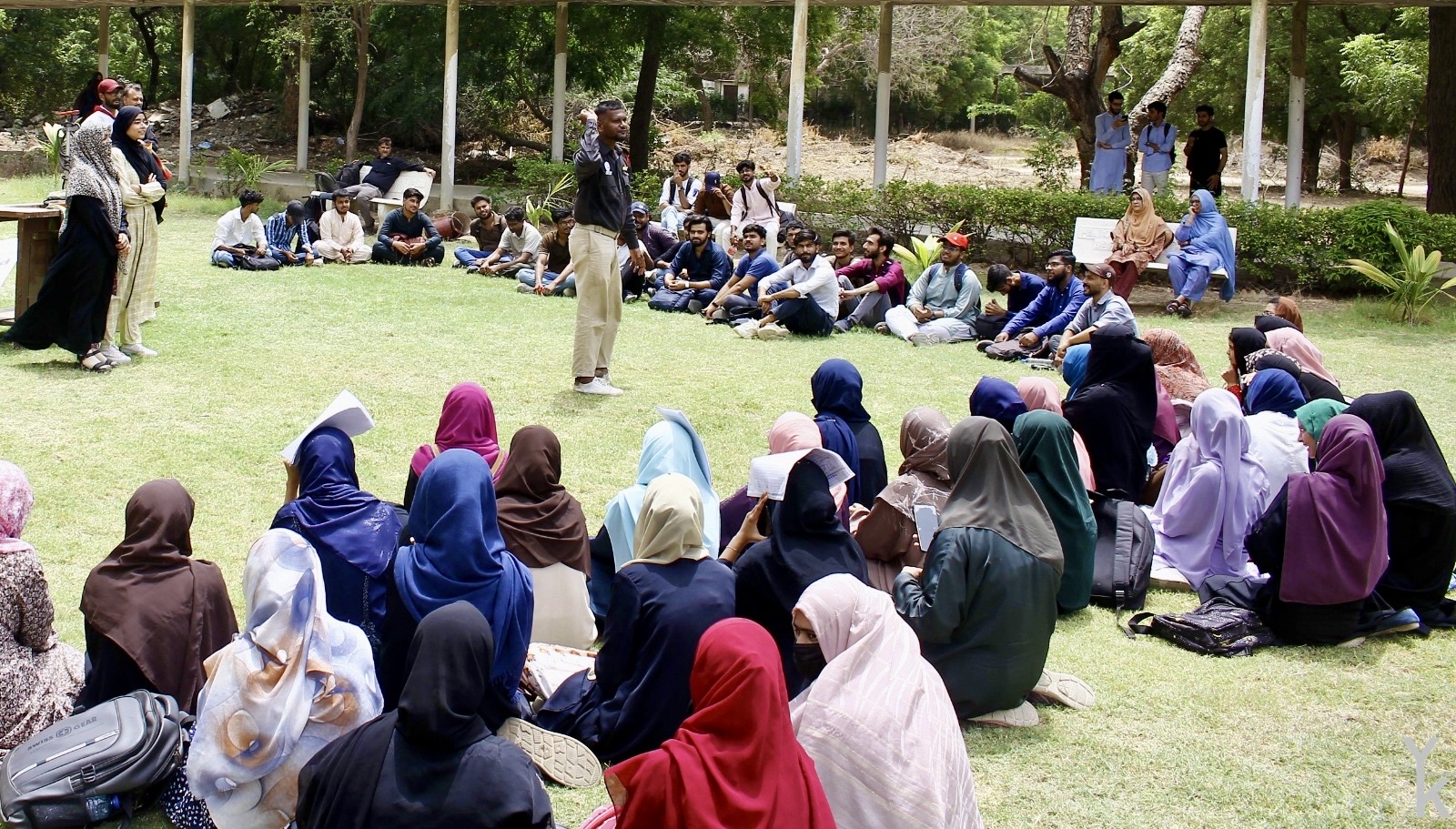 Young participants in a PERLP program